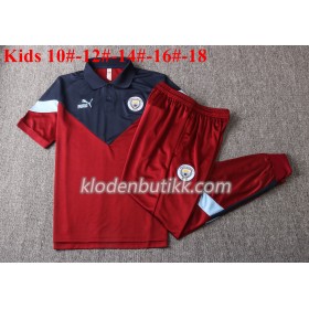 Manchester City 2020-2021 Barn Trenings Polo M002